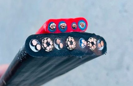 RVVBG-扁平軟電纜（兩邊帶鋼絲）